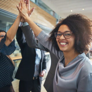 high five lady